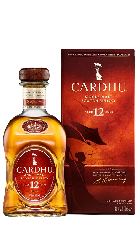 Cardhu 12 Ani Single Malt Whisky 0.7L